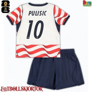 Förenta stater Christian Pulisic #10 Hemmakläder Barn VM 2026 Kortärmad (+ Korta byxor)